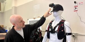 First look: This weird wearable device turns human workers into robot data collectors