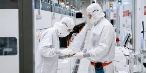 I visited Intel’s robot-run AI chip factory, where the biggest danger is human skin and hair