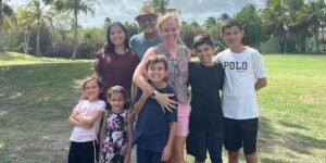 My husband and I moved from the US to Barbados with 6 kids. They’re more independent and chat easily with strangers.