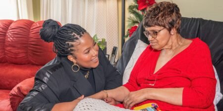 My mom was diagnosed with Alzheimer’s at 65. Her care would have cost ,000 a month, so I quit and became her caregiver. My mom was diagnosed with Alzheimer’s at 65. Her care would have cost ,000 a month, so I quit and became her caregiver.