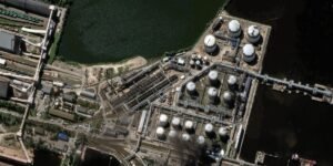 Satellite images show a blazing Russian oil terminal from Ukraine’s strikes during the annual Russian Davos Satellite images show a blazing Russian oil terminal from Ukraine’s strikes during the annual Russian Davos