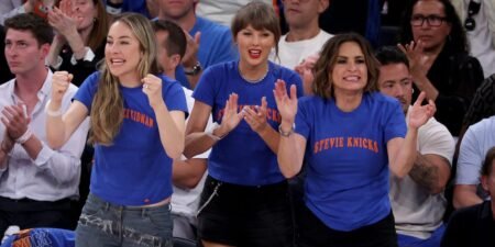 The New York Knicks’ historic win was full of delightful celebrity moments
