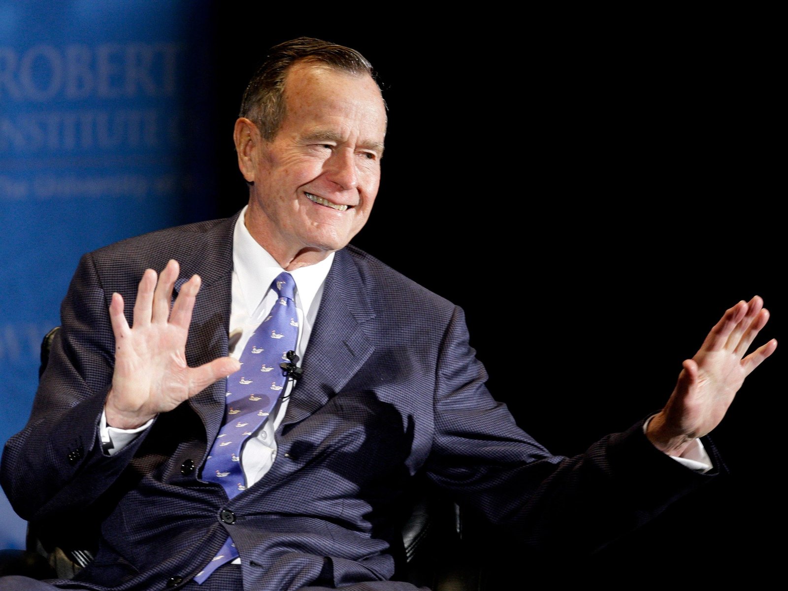 George H.W. Bush.