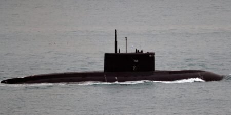 Russia equipped its submarines with anti-drone cages to protect against Ukraine’s deep strikes, Western intel says