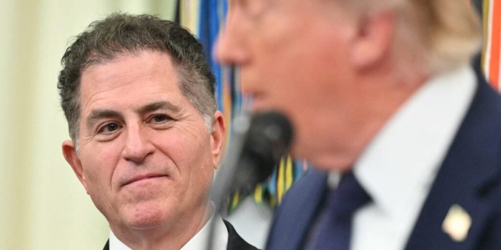 Michael Dell has nailed his relationship with Donald Trump, and it’s paying off