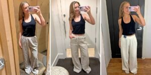 I tried on linen pants at Gap, Old Navy, and Banana Republic. There was only one pair I wouldn’t consider buying.