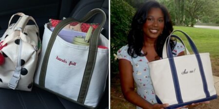 Women in the workplace are putting a new twist on L.L.Bean’s famous tote bags Women in the workplace are putting a new twist on L.L.Bean’s famous tote bags