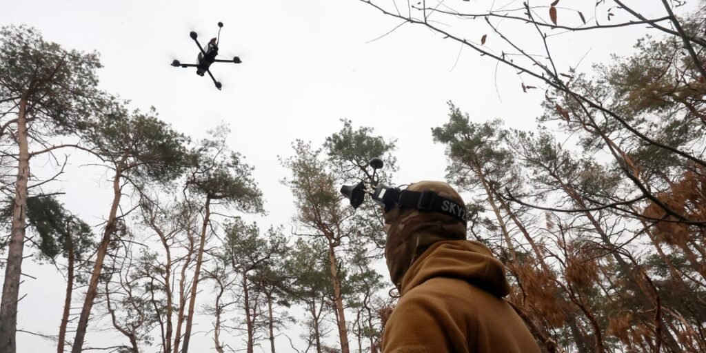 Russia said Ukrainians used balloons, trailers, and drones to sneak AI attack quadcopters deep into its country Russia said Ukrainians used balloons, trailers, and drones to sneak AI attack quadcopters deep into its country