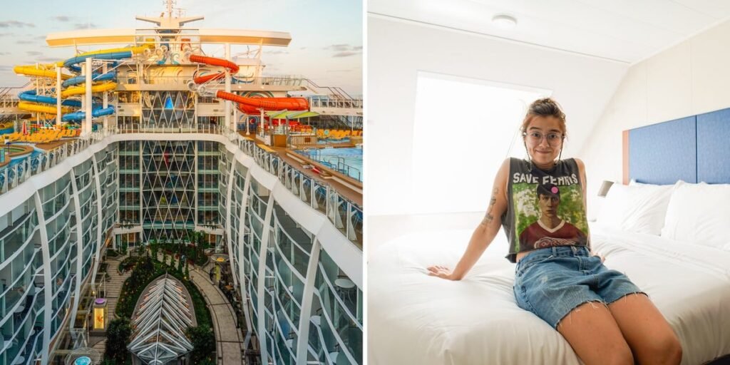 I spent ,000 for 7 nights in a 179-square-foot ocean-view cabin on one of the world’s largest cruise ships