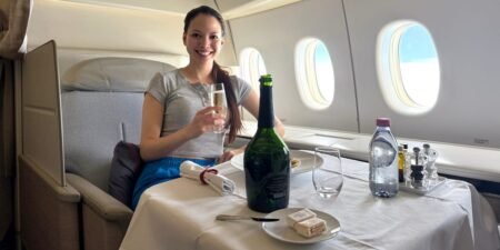 I spent 10 hours in Air France’s most exclusive first class. My flight was so good I felt like I was on a private plane.