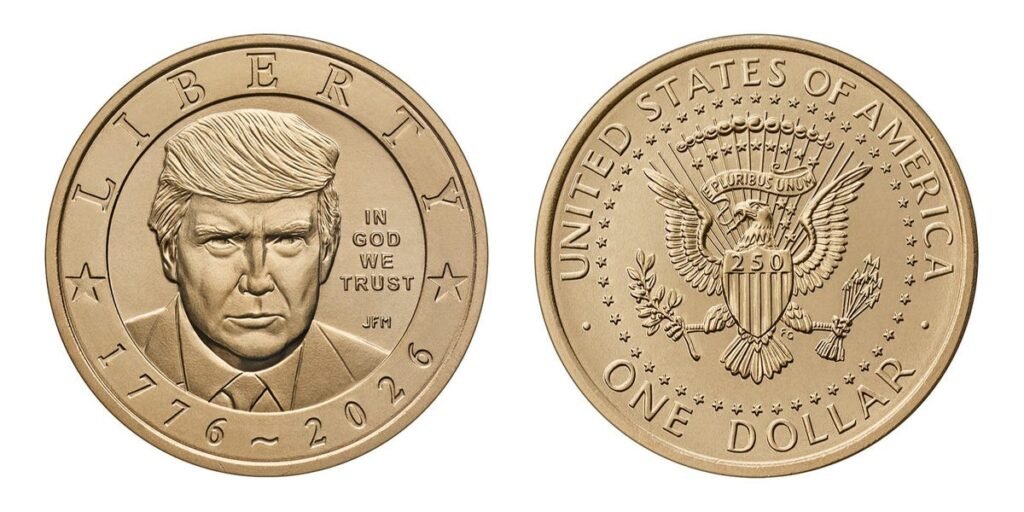 The US Mint says it’s making a coin with Trump’s face on it The US Mint says it’s making a coin with Trump’s face on it