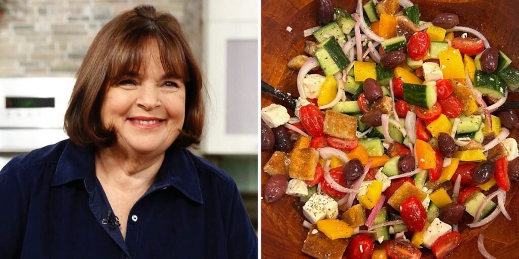 Ina Garten’s Greek panzanella salad will transport you to Greece, no passport required Ina Garten’s Greek panzanella salad will transport you to Greece, no passport required