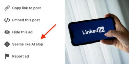 You can now call out LinkedIn AI slop using a new button You can now call out LinkedIn AI slop using a new button