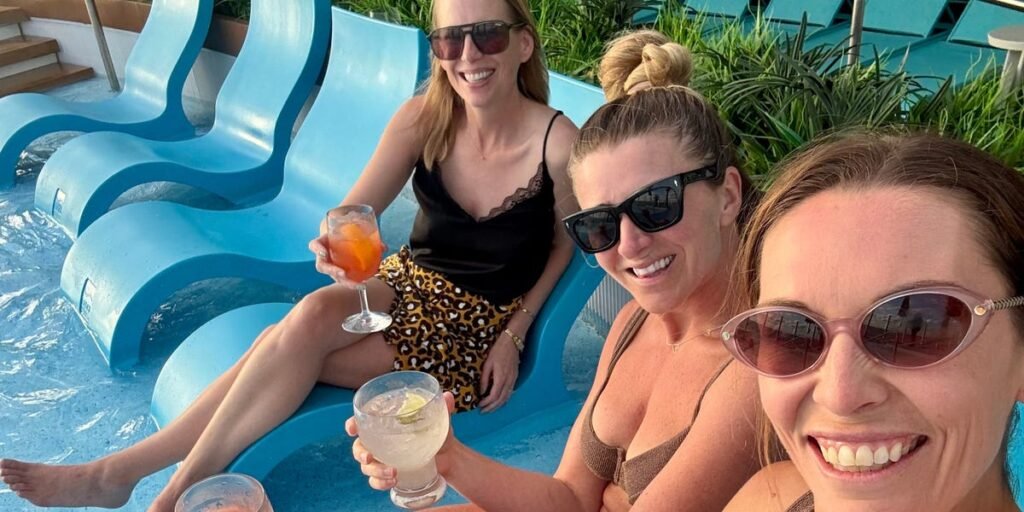 7 kids, 3 moms, and 1 giant cruise ship.  We finally booked a trip that felt like a real vacation.