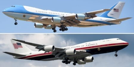 How Trump’s new Air Force One, a luxury jet from Qatar, compares to the outgoing presidential plane How Trump’s new Air Force One, a luxury jet from Qatar, compares to the outgoing presidential plane