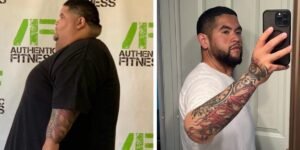 I lost nearly 350 pounds without surgery or GLP-1s. It started with wall pushups and a trainer. I lost nearly 350 pounds without surgery or GLP-1s. It started with wall pushups and a trainer.