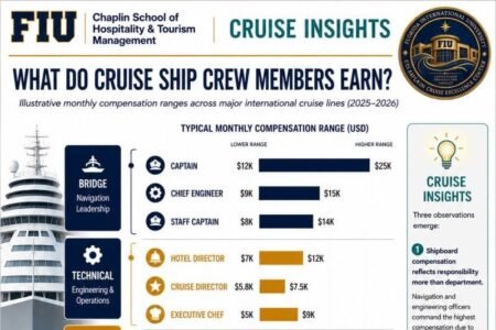 How Much Do Cruise Ship Crew Make? Here’s the Range, and Why It Varies How Much Do Cruise Ship Crew Make? Here’s the Range, and Why It Varies