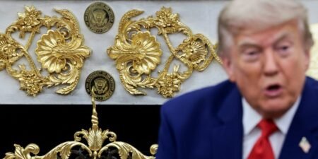 Gold, gold, and more gold: All of the changes Trump has made to the Oval Office