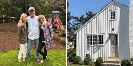 A woman built her parents a 725-square-foot cottage in her backyard so they could be closer to their grandchildren A woman built her parents a 725-square-foot cottage in her backyard so they could be closer to their grandchildren