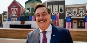 MyPillow’s Mike Lindell is stepping down after 22 years as CEO MyPillow’s Mike Lindell is stepping down after 22 years as CEO