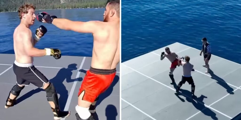 Zuckerberg brings back the floating battle barge to spar with UFC fighter Merab Dvalishvili Zuckerberg brings back the floating battle barge to spar with UFC fighter Merab Dvalishvili