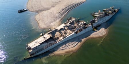 See the long-lost relics unearthed by Europe’s drying rivers amid the summer heat wave See the long-lost relics unearthed by Europe’s drying rivers amid the summer heat wave