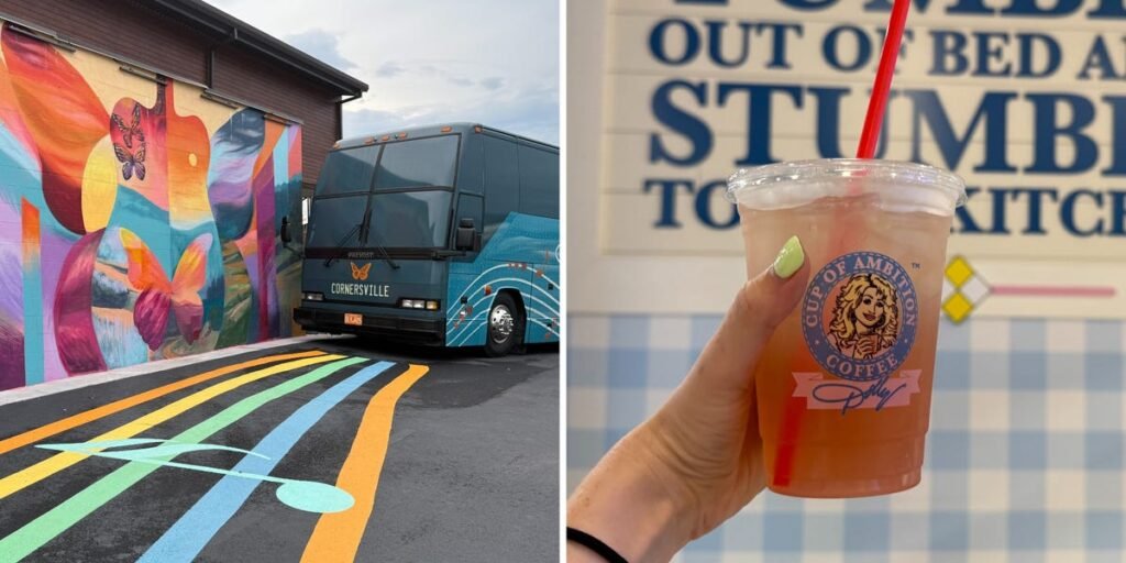 I visited Dolly Parton’s new travel stop. It’s more than just a place to get gas — it’s a whole Dolly universe. I visited Dolly Parton’s new travel stop. It’s more than just a place to get gas — it’s a whole Dolly universe.