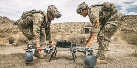 British soldiers are figuring out where flying drones and ground robots fall short