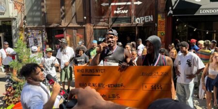 At Nike’s NYC street race, where runners went head-to-head for rent money, affordability was top of mind