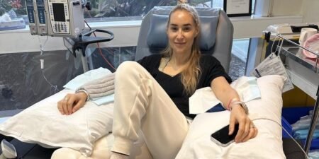 A 39-year-old fitness coach mistook her colon cancer symptoms for IBS A 39-year-old fitness coach mistook her colon cancer symptoms for IBS
