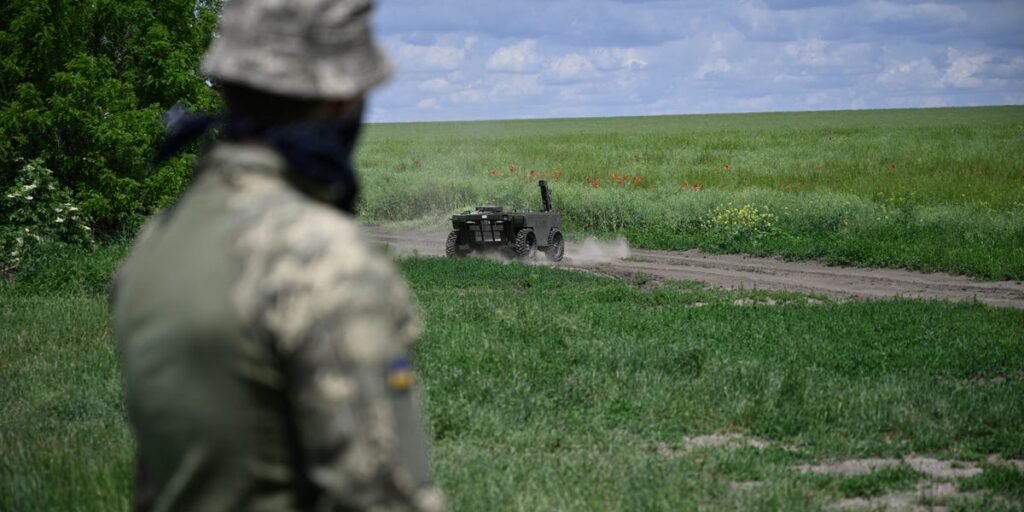 A British Army commander testing war robots says they aren’t always the right tool for the job