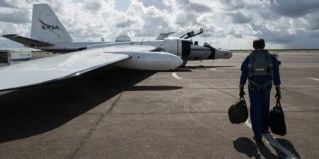 A special high-altitude NASA plane will chase the solar eclipse at 50,000 feet. Take a look. A special high-altitude NASA plane will chase the solar eclipse at 50,000 feet. Take a look.