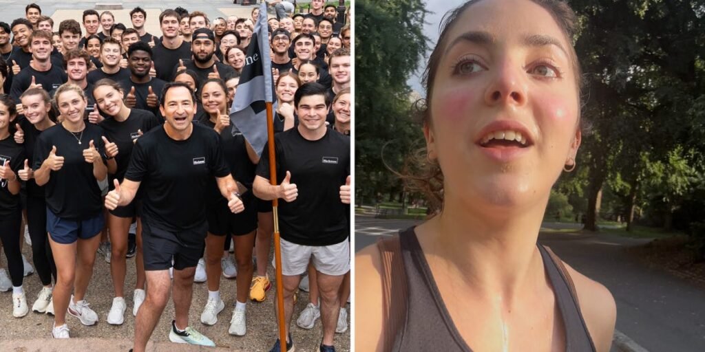 Blackstone’s Jon Gray goes jogging and goes viral. I took a run with him.