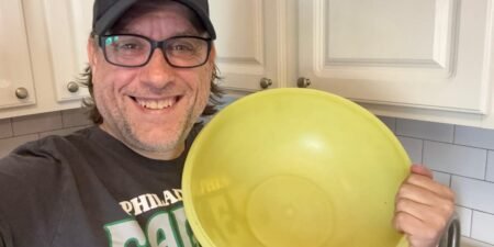 I downsized from a house to a small apartment. I got rid of a lot, but kept one sentimental item.