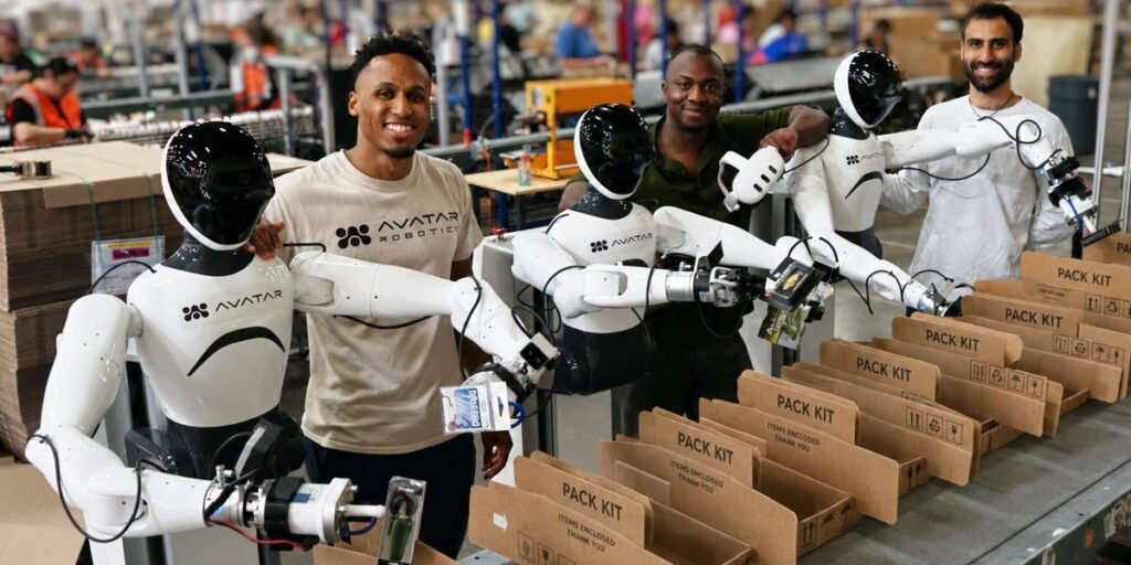 This startup that just raised .5 million bets the next big side hustle is controlling robots with VR headsets This startup that just raised .5 million bets the next big side hustle is controlling robots with VR headsets