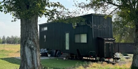 We moved our 350-square-foot tiny home from the mountains of California to a city in the Pacific Northwest We moved our 350-square-foot tiny home from the mountains of California to a city in the Pacific Northwest