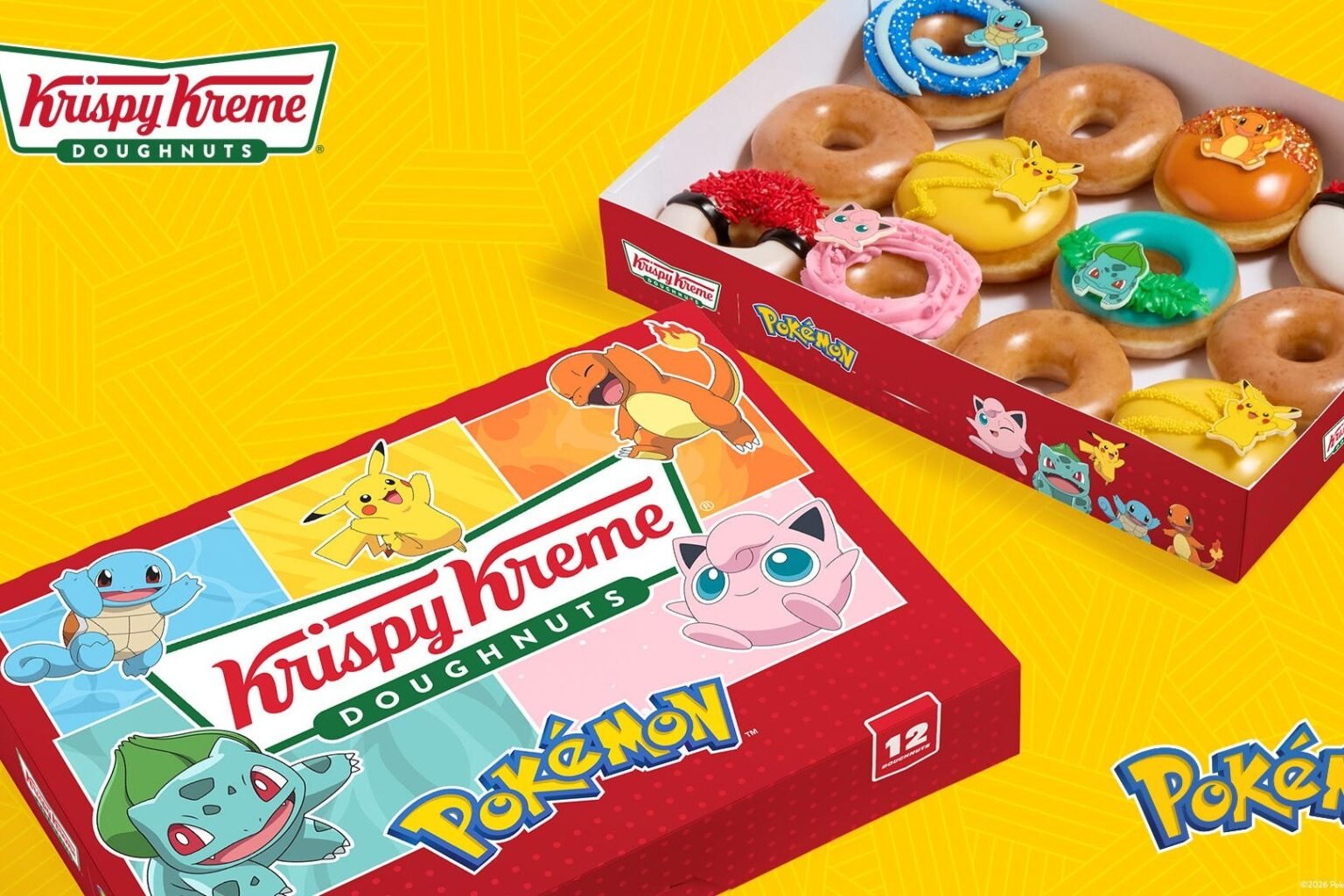 Pokémon Fans Can Get a Free Krispy Kreme Doughnut Today