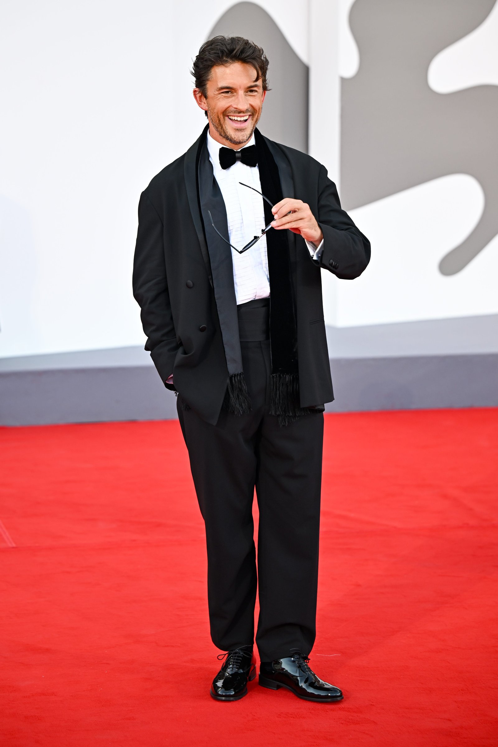 Jonathan Bailey at the 2026 Venice International Film Festival.