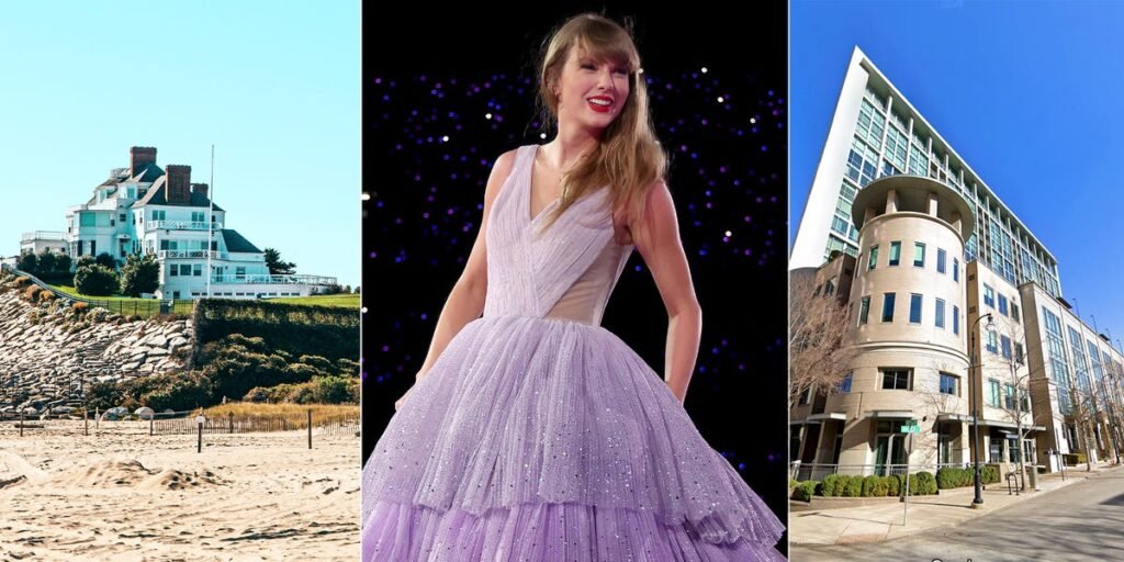 Taylor Swift’s 0 million real estate portfolio includes houses in Nashville, Rhode Island, and Beverly Hills