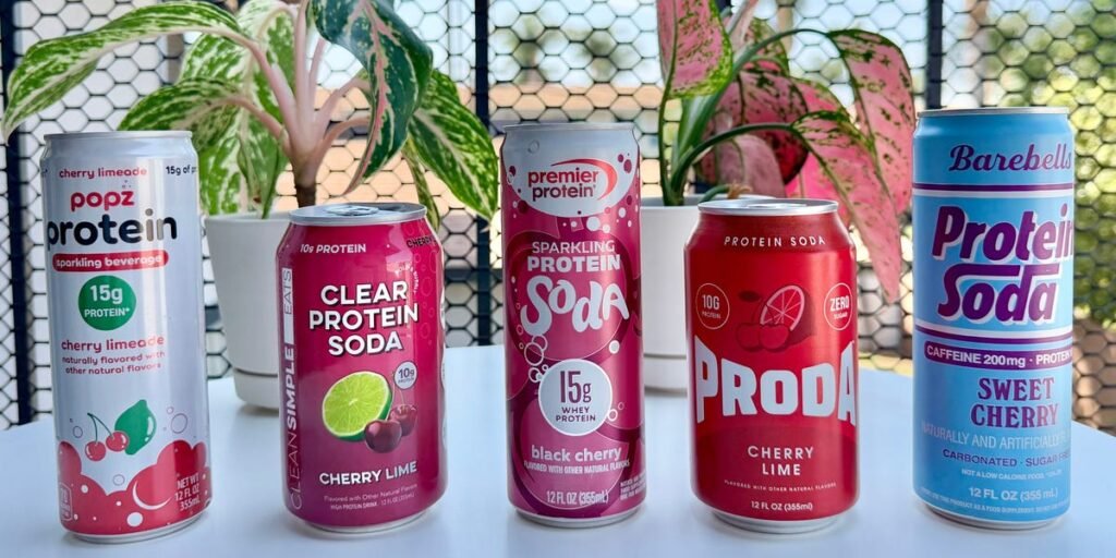 I tasted and ranked 5 different protein sodas from the grocery store. The best-tasting pick also had the most protein.