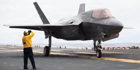 Marine F-35 pilots who switched over from the Harrier jump jet have had to unlearn almost everything they know Marine F-35 pilots who switched over from the Harrier jump jet have had to unlearn almost everything they know