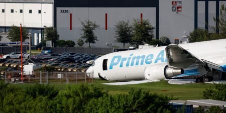 The Amazon cargo plane that crashed in Miami nearly hit a parking lot full of Tesla Cybercabs