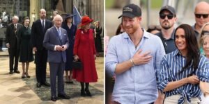 Prince Harry and Meghan Markle are back in the UK, but they’re still not working royals. Here are the 11 family members on duty. Prince Harry and Meghan Markle are back in the UK, but they’re still not working royals. Here are the 11 family members on duty.
