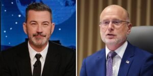 Jimmy Kimmel is fighting with Donald Trump’s FCC again Jimmy Kimmel is fighting with Donald Trump’s FCC again