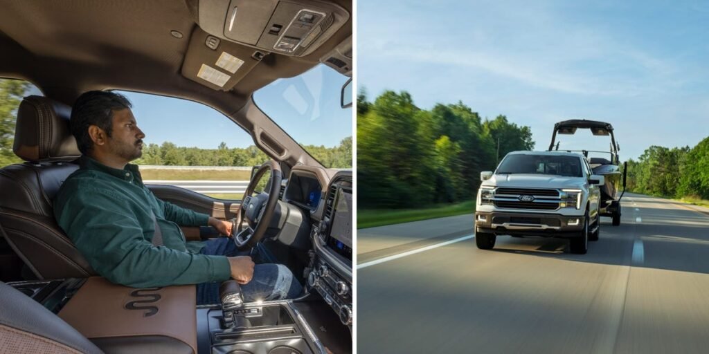 Ford is bringing hands-free driving to people towing boats and campers Ford is bringing hands-free driving to people towing boats and campers
