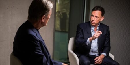 Peter Thiel says he worries it will be hard for JD Vance or Marco Rubio to win in 2028
