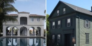 From the ‘Amityville Horror’ house to the former Versace mansion, 12 notorious homes that have gone up for sale