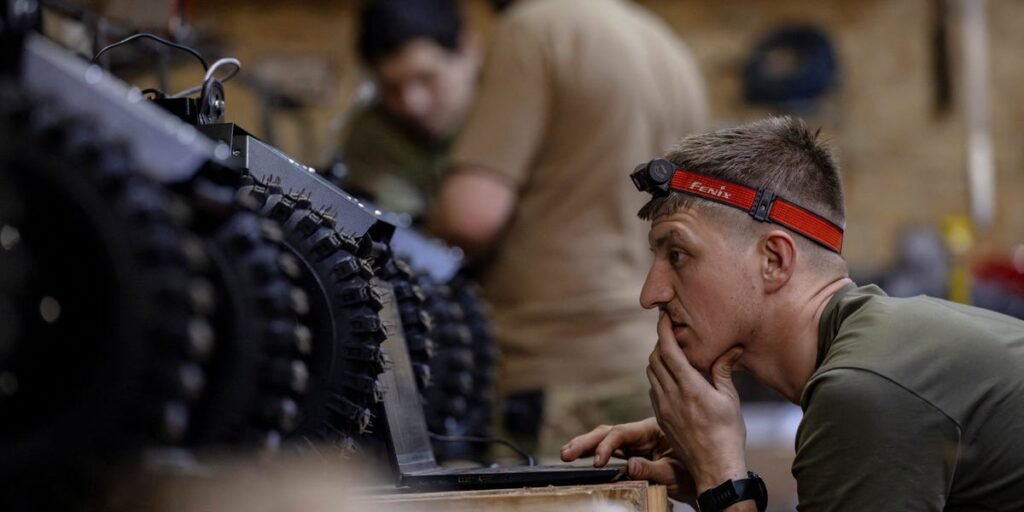 A Ukrainian commander tells us why troops attack in the day and roll out their war ‘robots’ at night A Ukrainian commander tells us why troops attack in the day and roll out their war ‘robots’ at night