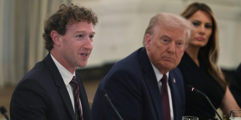 Who sat next to Trump — and who was missing — at his big AI lunch