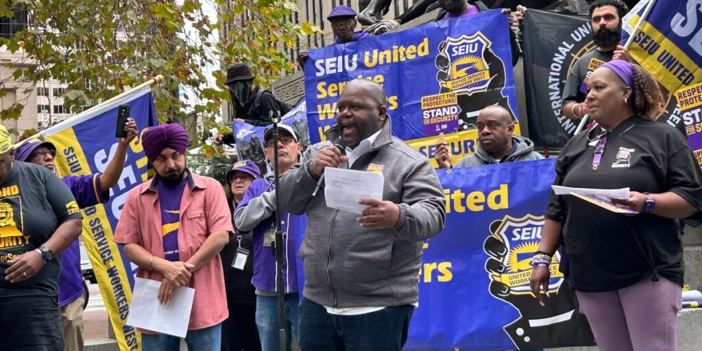 Office security workers for OpenAI, Anthropic, and other tech firms authorize a strike Office security workers for OpenAI, Anthropic, and other tech firms authorize a strike